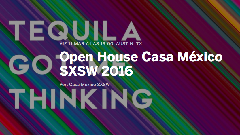 RSVPATX's tweet photo. RSVP for: Open House Casa Mexico https://t.co/90d0mW4fMT #SXSW #RSVP #UnofficialSXSWGuide #Tequila https://t.co/KELjZvOCPM