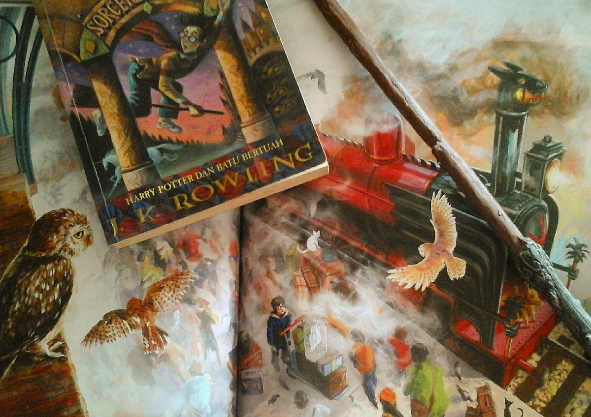 Belum bisa move on dari kisah fenomenal ini #HarryPotterbook