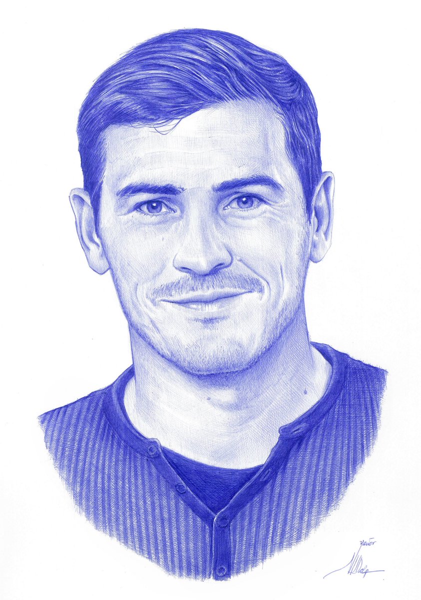 Un honor dibujar a quien levanto nuestra primera Copa del Mundo <a href="/CasillasWorld/">CasillasWorld</a>  <a href="/enlatuyaolamia/">En la tuya o la mía</a> <a href="/BertinOsborne/">Bertín Osborne</a>