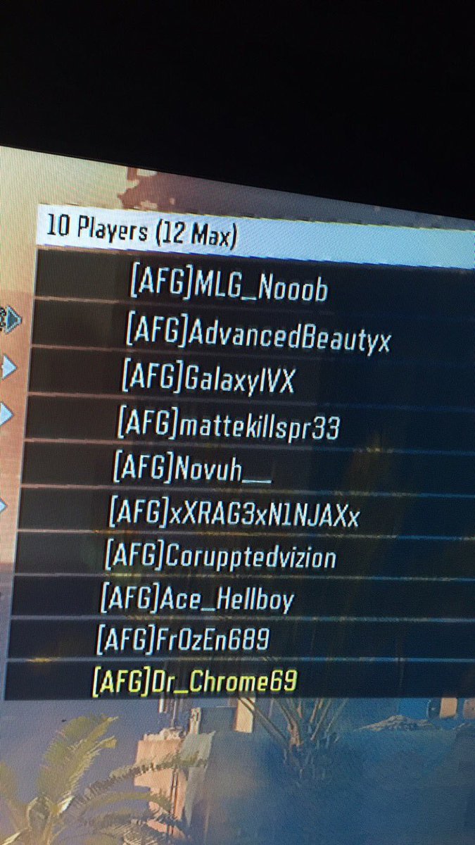 KAcarrDEN's tweet photo. Nice to have almost (there's more) everyone on clan practice at once.@avid_fidelity @Explicit_Shane https://t.co/zmlY91vr0W
