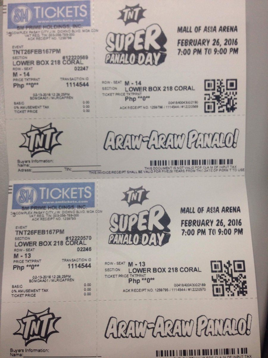 joyemboltura's tweet photo. Have you gotten your tickets yet, ADN? See u @ d Arena tom. Thank you #talkandtext #ALDUB32ndWeeksary https://t.co/PUtFRH1BWN