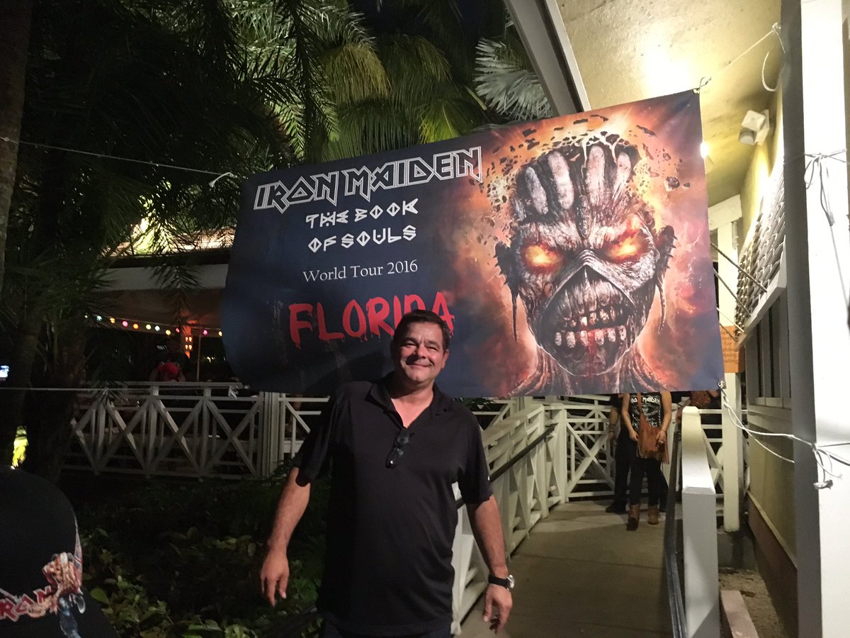 martonio's tweet photo. @IronMaiden excited for today's concert #ironmaiden #trooperparty https://t.co/bevZVjWbx4