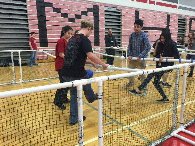 KBYoung01's tweet photo. @Marcus_HS @AVIDmarcus Enjoying some human foosball!! #avidclub #fun&fellowship https://t.co/ZruFJVLkNU