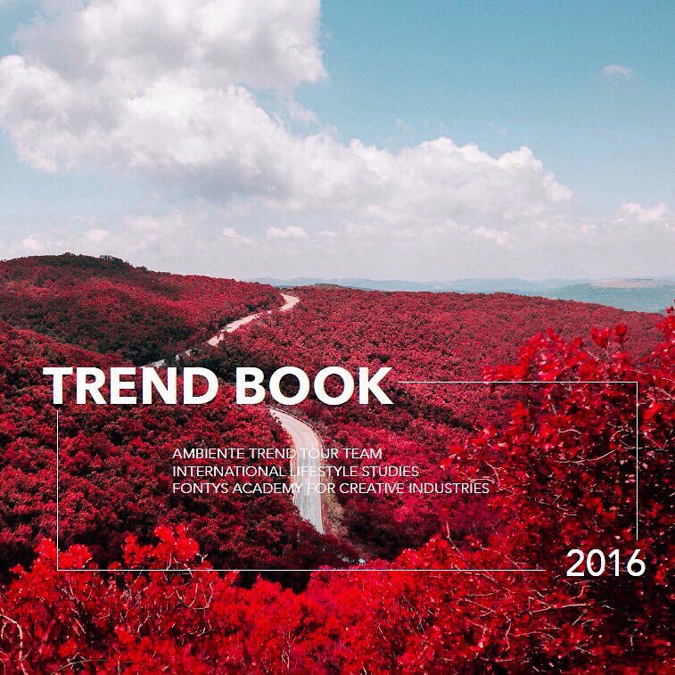 DesignApplause's tweet photo. 👀 5 trends @ambientetrends trendbook @ambiente #ambiente2016. https://t.co/jtGFhG8r28 https://t.co/xK2X5vBr94