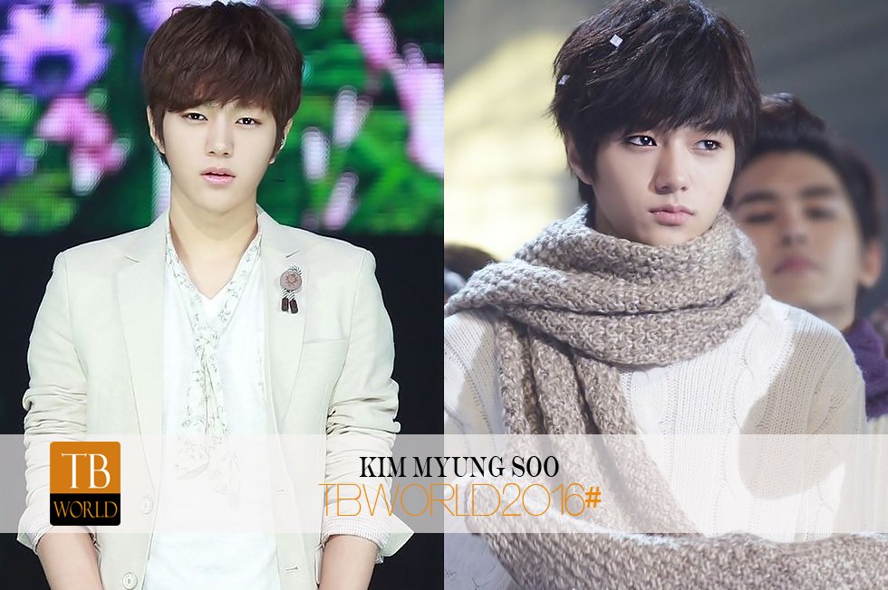Nomination The 100 handsome faces of 2016 #kimmyungsoo For #TBworld2016