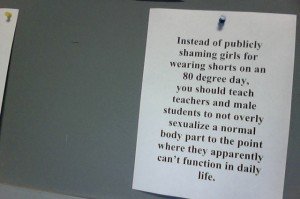 Rock95Barrie's tweet photo. Great to see people slowly realizing that shorts and bra straps are NOT the problem...  #PinkShirtDay #KoolToBeKind https://t.co/4UbbaovRJO