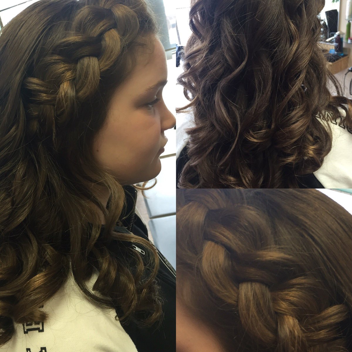 #hairstyle #hairdo #partyhair #californiahairworks #BurlON