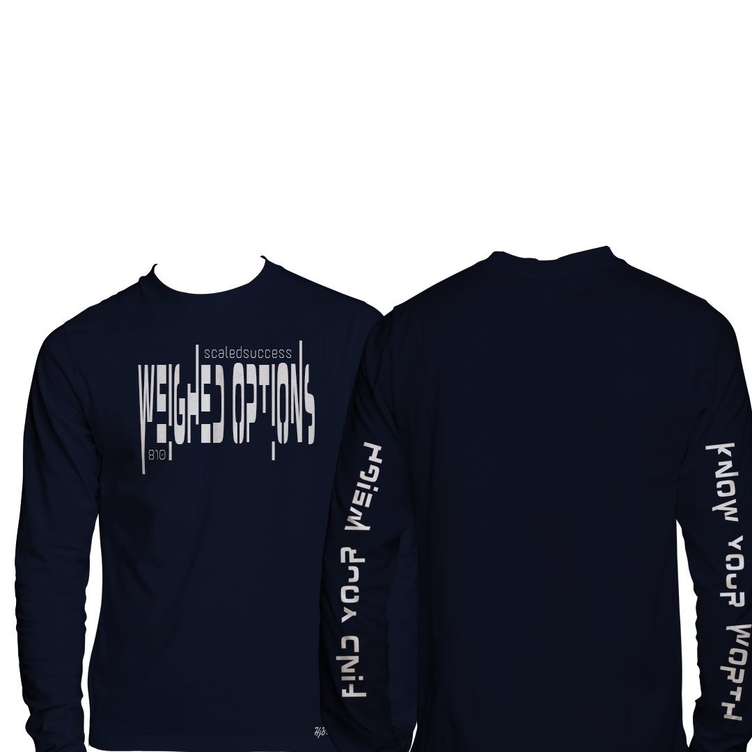 hj_brand's tweet photo. HjBrand© // ScaledSuccess Weighed Options // #bottomstarters #newclothingline #buildthewave https://t.co/Ctnr0kPfoV