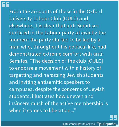 josephintoronto's tweet photo. #Britain's New Mainstream #Racists? https://t.co/UyBAKgtFh0 #AntiSemitism #Oxford #UKLabour #OULC https://t.co/iIM0FUY4jD