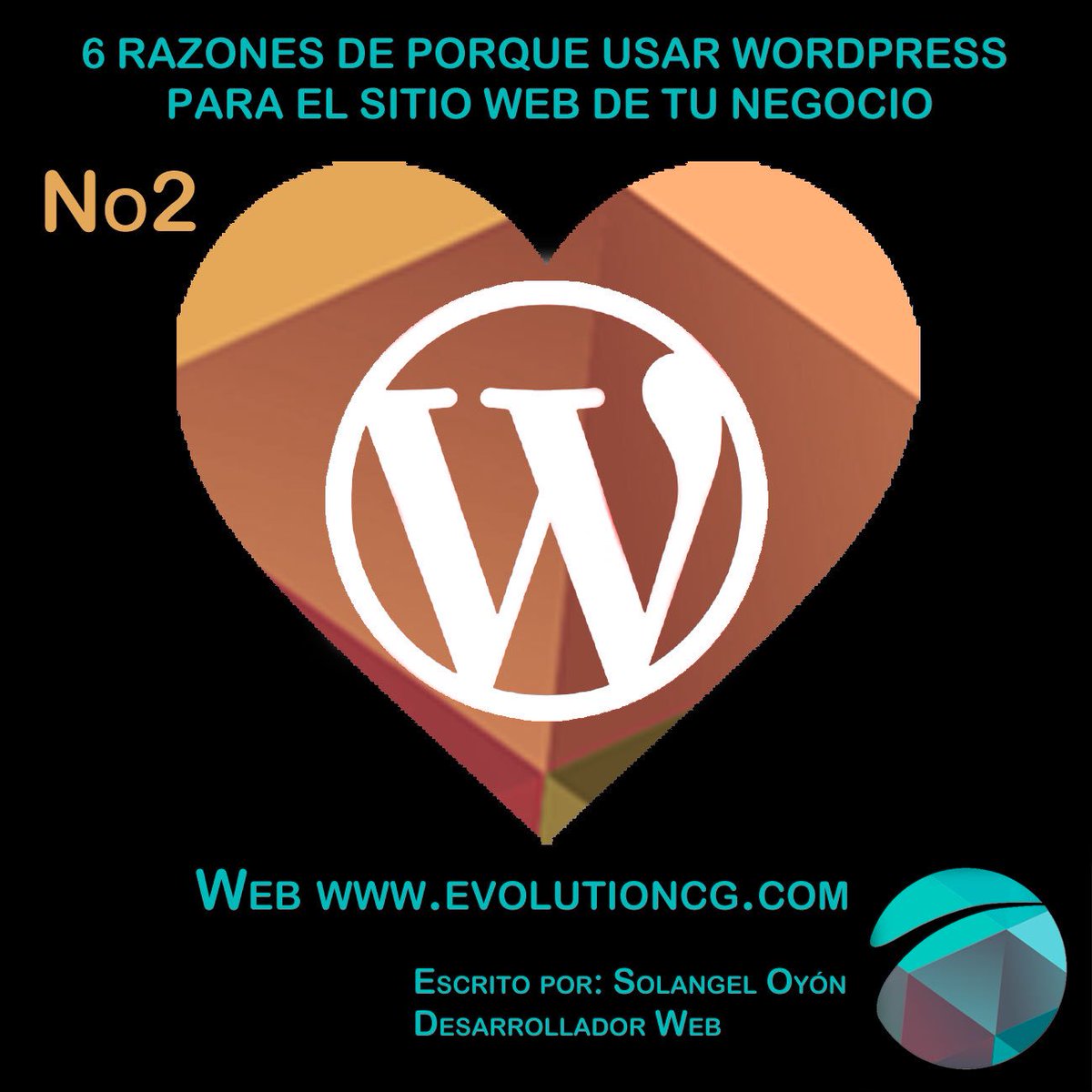 evoluti0nCG's tweet photo. 6 RAZONES DE PORQUE USAR WORDPRESS PARA TU SITIO WEB 
2. ADAPTABILIDAD A TU NEGOCIO:lee más en ig @evoluti0nCG https://t.co/nki7Coyrtk