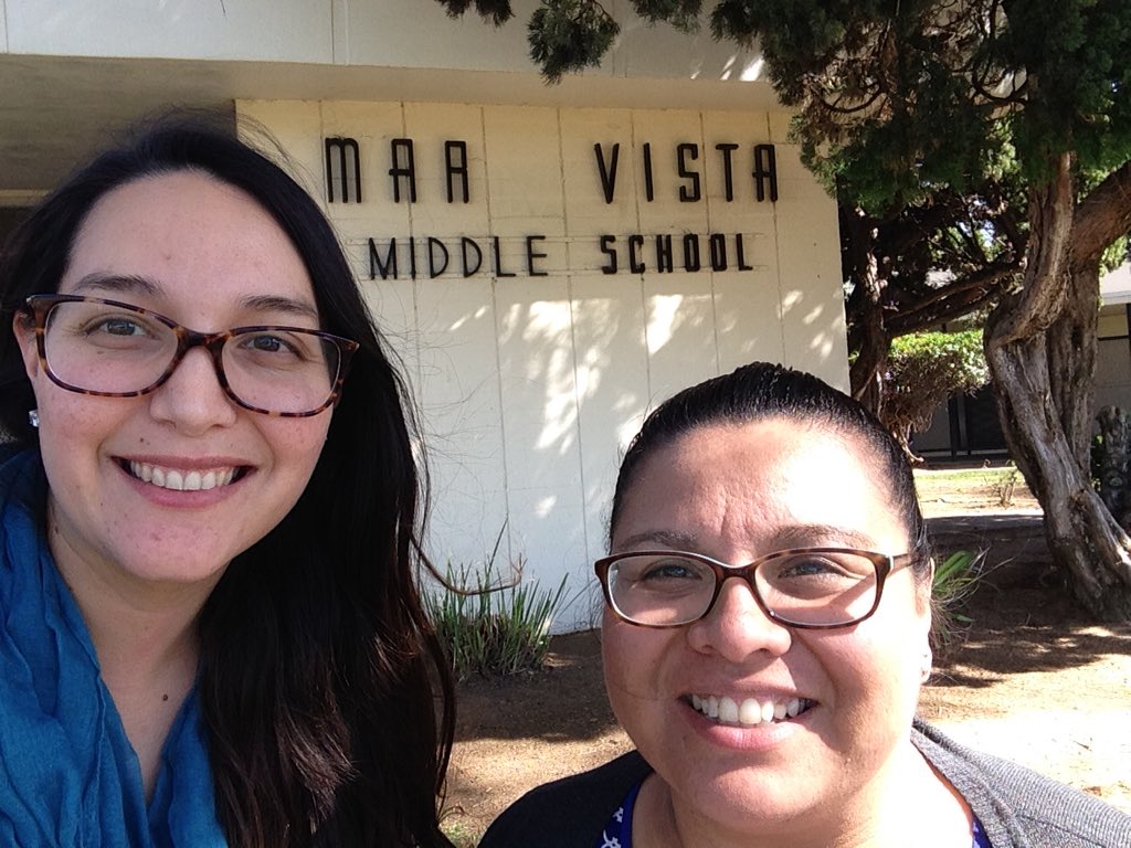 MaestraBarrett's tweet photo. @MarVistaAcademy Thanks for the hospitality these past 3 days! #VikingsStrong #MVAValor #sdedleadtech #AdminProgram https://t.co/7tSS7S2zRI