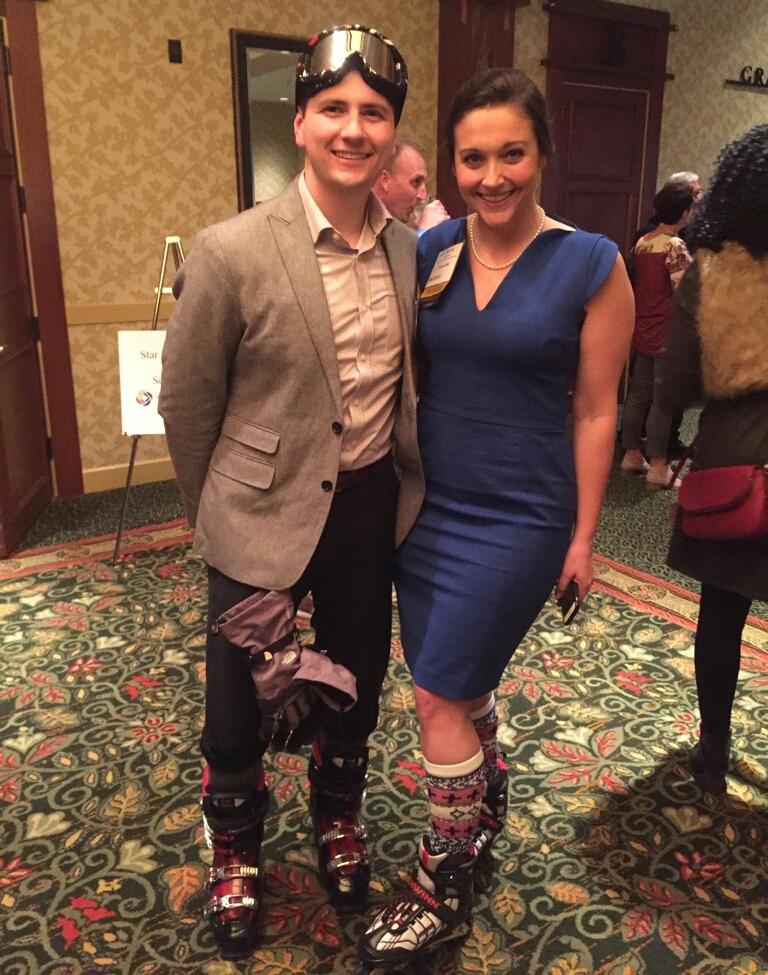 PeachjarInc's tweet image. Our #TSPRA16 friends looking real #PRFit with their fitness gear on! @DavidHicks28 @Rachel_Frost #SchoolPR