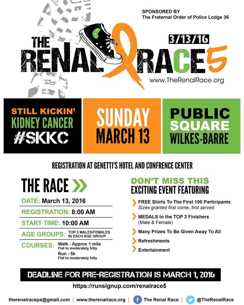 TheRenalRace's tweet photo. @SRRunnersClub come join us! #skkc https://t.co/WjGtlp7PPj