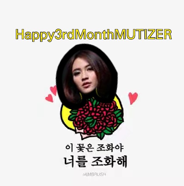 akunkucuy's tweet photo. Yeayyyyy @FunMutiaraChiBi 
Happy 3rd month 

#Happy3rdMonthMUTIZER https://t.co/B5wSe8LIKP