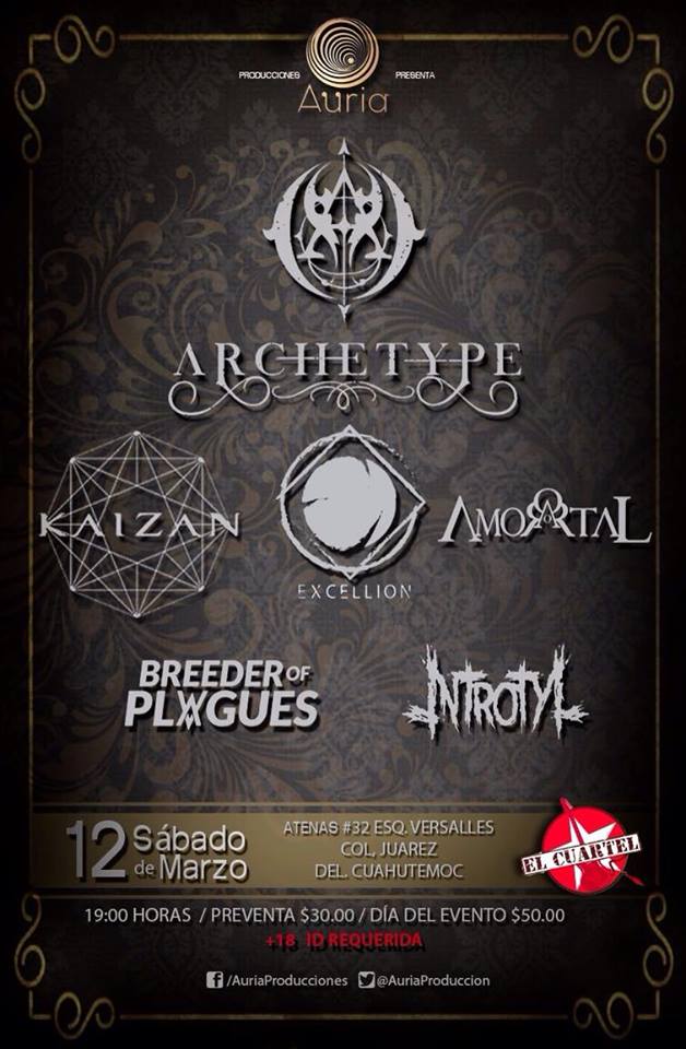 ¡Primer show de 2016 junto a <a href="/kaizanband/">KAIZAN</a> <a href="/BreederPlagues/">BREEDER OF PLΛGUES</a> y más!