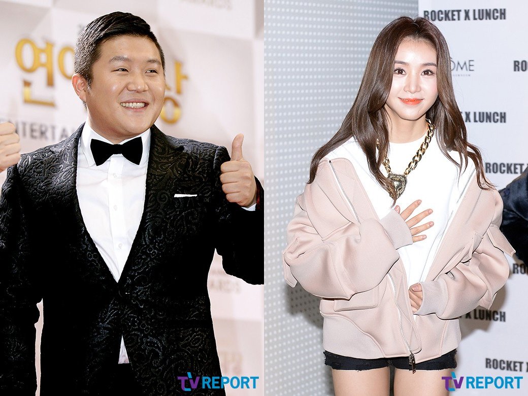 Koreaboo's tweet photo. Comedian Jo Se Ho and FIESTAR's Cao Lu are the new couple of "We Got Married 4" -- https://t.co/lUn8frAEPP https://t.co/5TFA9wqlKH