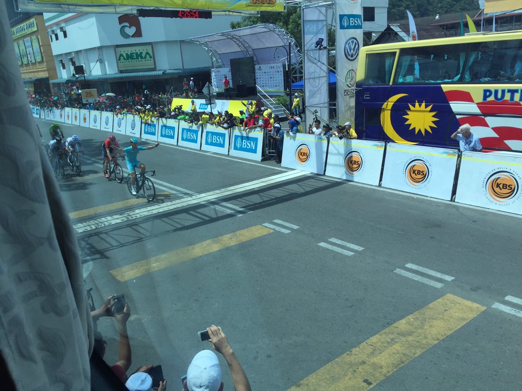 SCDFrank's tweet image. Is it 2016 really? Deja vu, Guardini wins stage 1 #ltdl2016 #ltdlscd