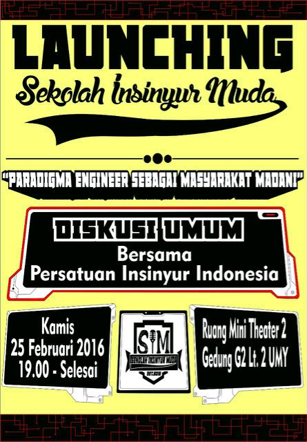 Don't forget guys, This night! #SIM #IMMFTUMY #PII #UMY #teknik