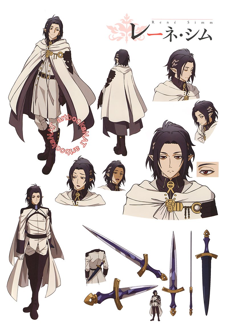 Nat On Twitter Owari No Seraph Vampire Character Designs Nat On Twitter Owari No Seraph Vampire Character Designs