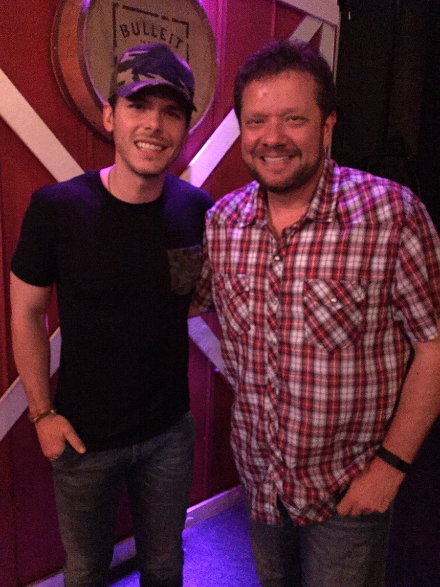 DJTheeTrucker97's tweet photo. Oh just Hangin with @GrangerSmith/@EarlDibblesJr  @97CountryWPCV #Murica #YeeYee #Radiolife #97Country https://t.co/62szIEaYnP