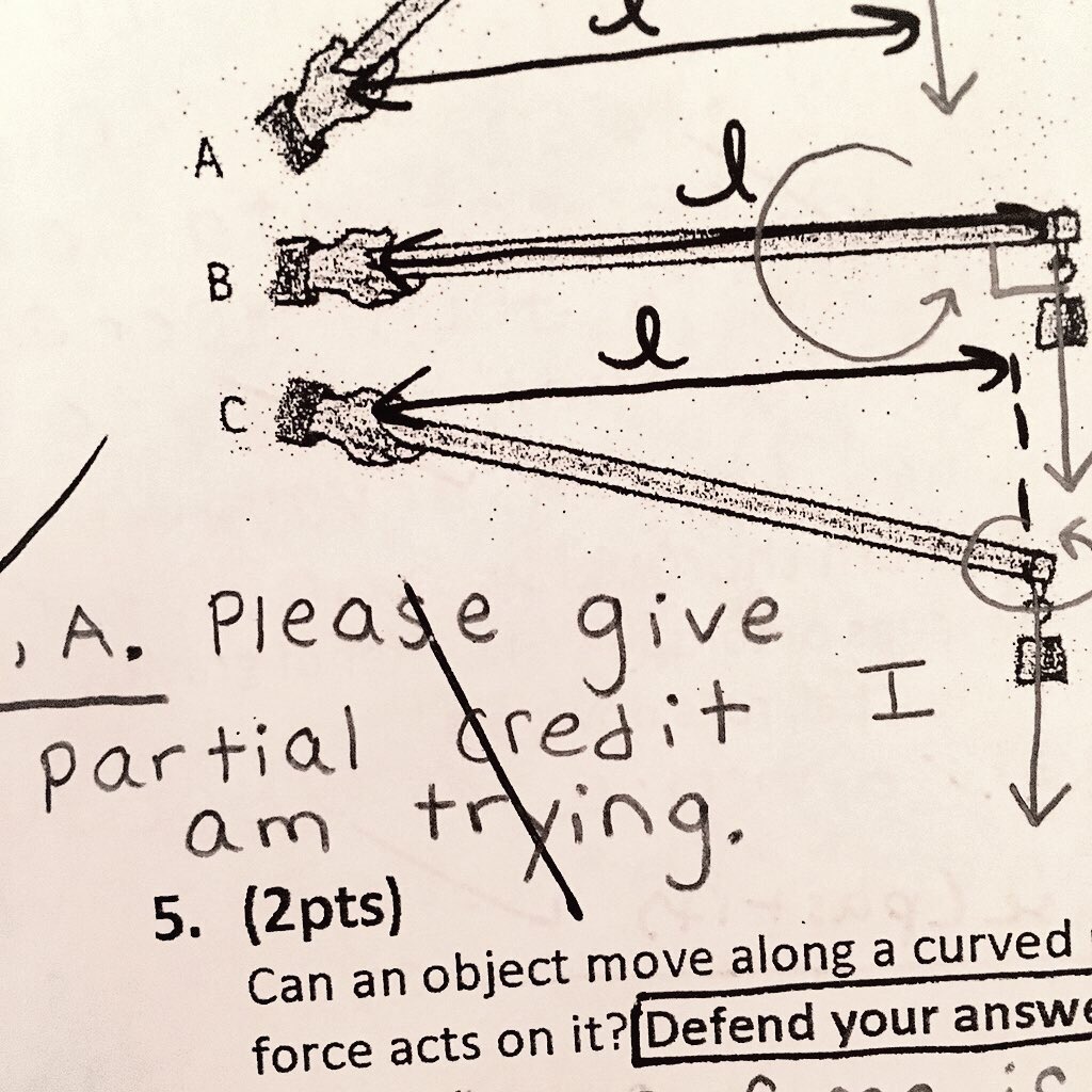 mack_mcd's tweet photo. Sneak peek of my latest physics quiz @isaacnewton I will accept the Nobel prize 4 science anyday now https://t.co/ZGSaB6ec4J