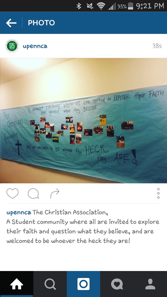 ChristianAssociation (@upennca) on Twitter photo 