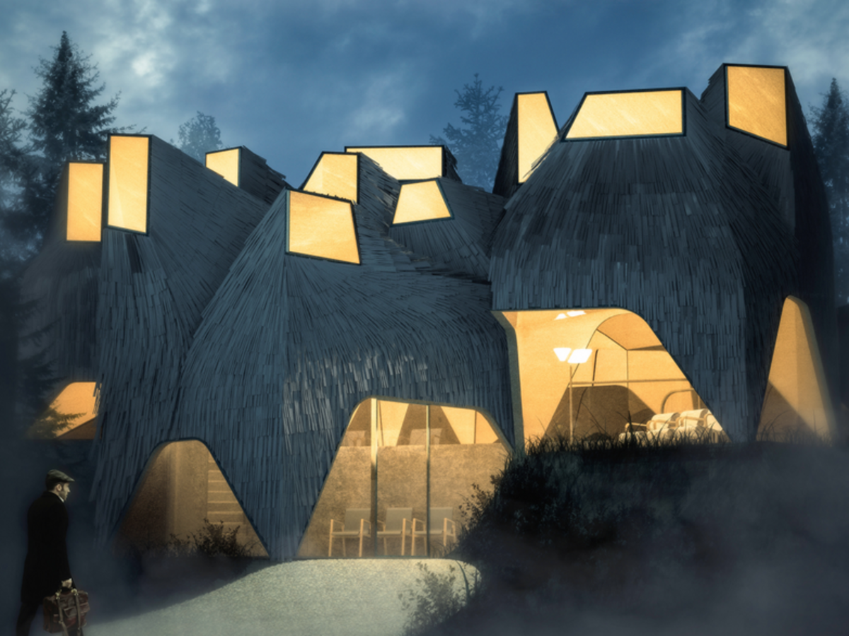ArchDigest's tweet photo. Japanese architect Toshiki Hirano draws inspiration from Alvar Aalto for a new museum: https://t.co/XQRlb9gBoq https://t.co/lu0jkriLWY