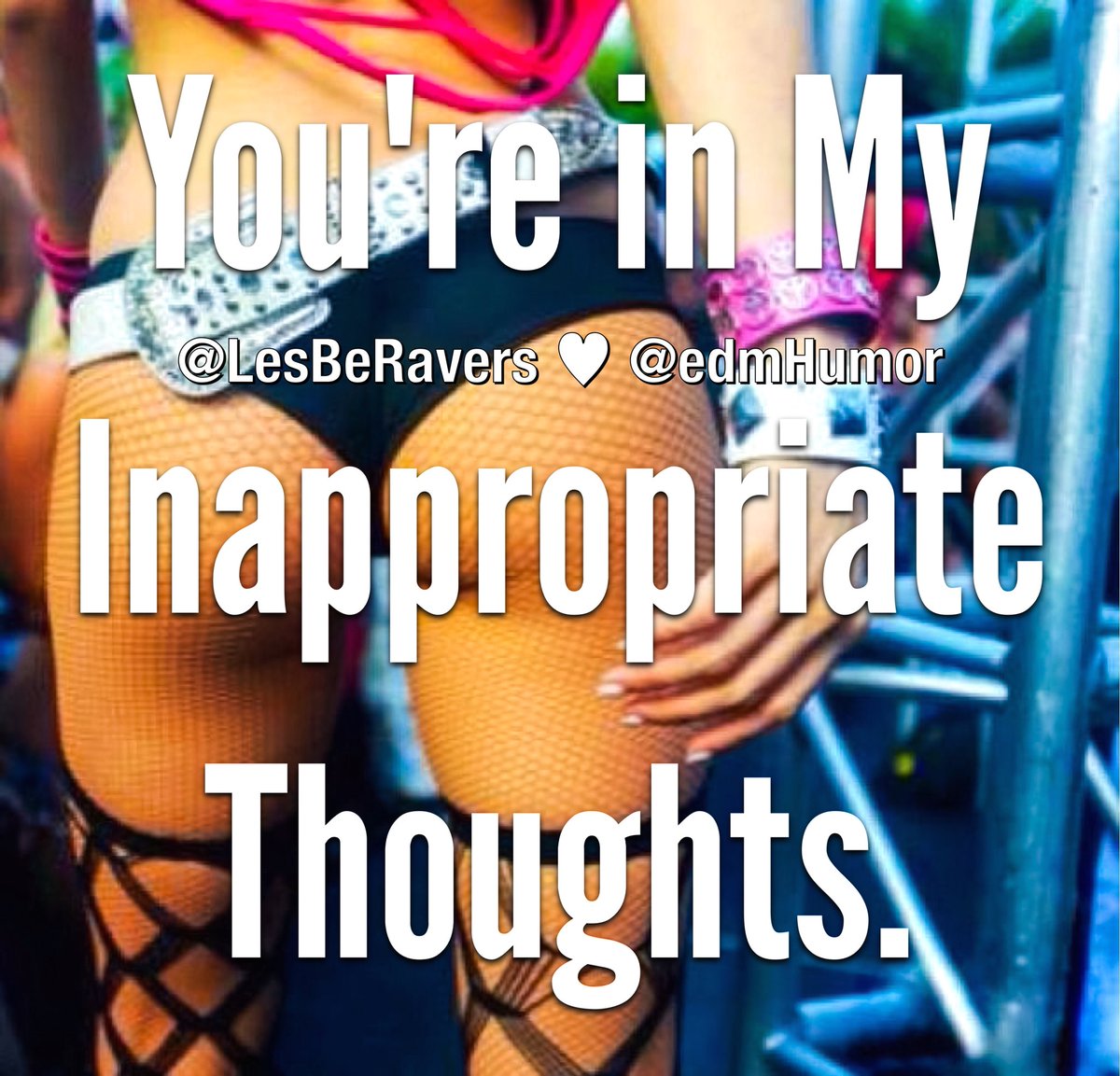 edmHumor's tweet photo. ❌⭕️❌⭕️ Who's your WCW!? 😈 #edmHumor 🌈 #LesBeRavers 👭 #LesBePLUR https://t.co/k4XeCqntFo