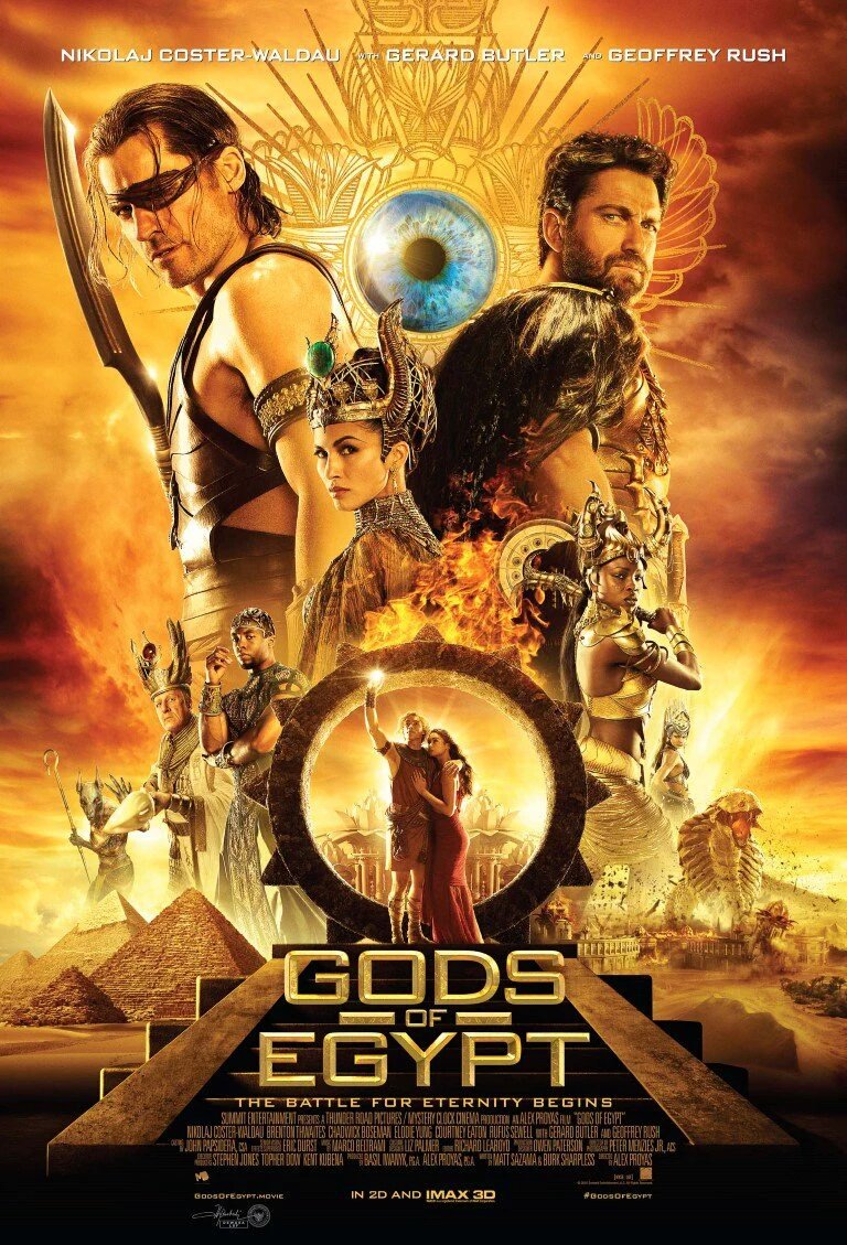 Pertempuran antar dewa dimulai. GODS OF EGYPT tayang mulai hari ini di bioskop dalam format 2D &amp; <a href="/IMAX/">IMAX</a> 3D.