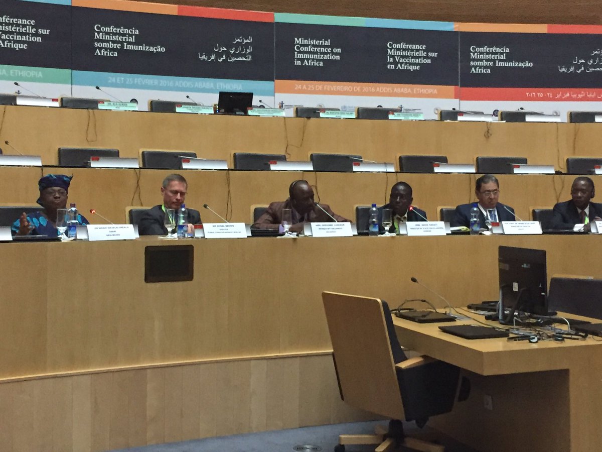 WHO African Region (@whoafro) on Twitter photo .<a href="/NOIweala/">Ngozi Okonjo-Iweala</a> moderating session on sustainable immunization financing at #MCIA16 .<a href="/NOIweala/">Ngozi Okonjo-Iweala</a> moderating session on sustainable immunization financing at #MCIA16