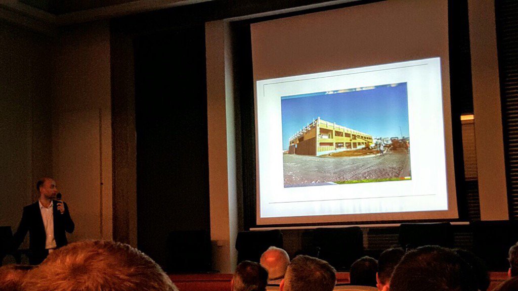 InnoRenewCoE's tweet photo. Vjekoslav Živković (Zagreb) sharing a new competence centre under construction! #FP1303 https://t.co/PTcqVJDVBW