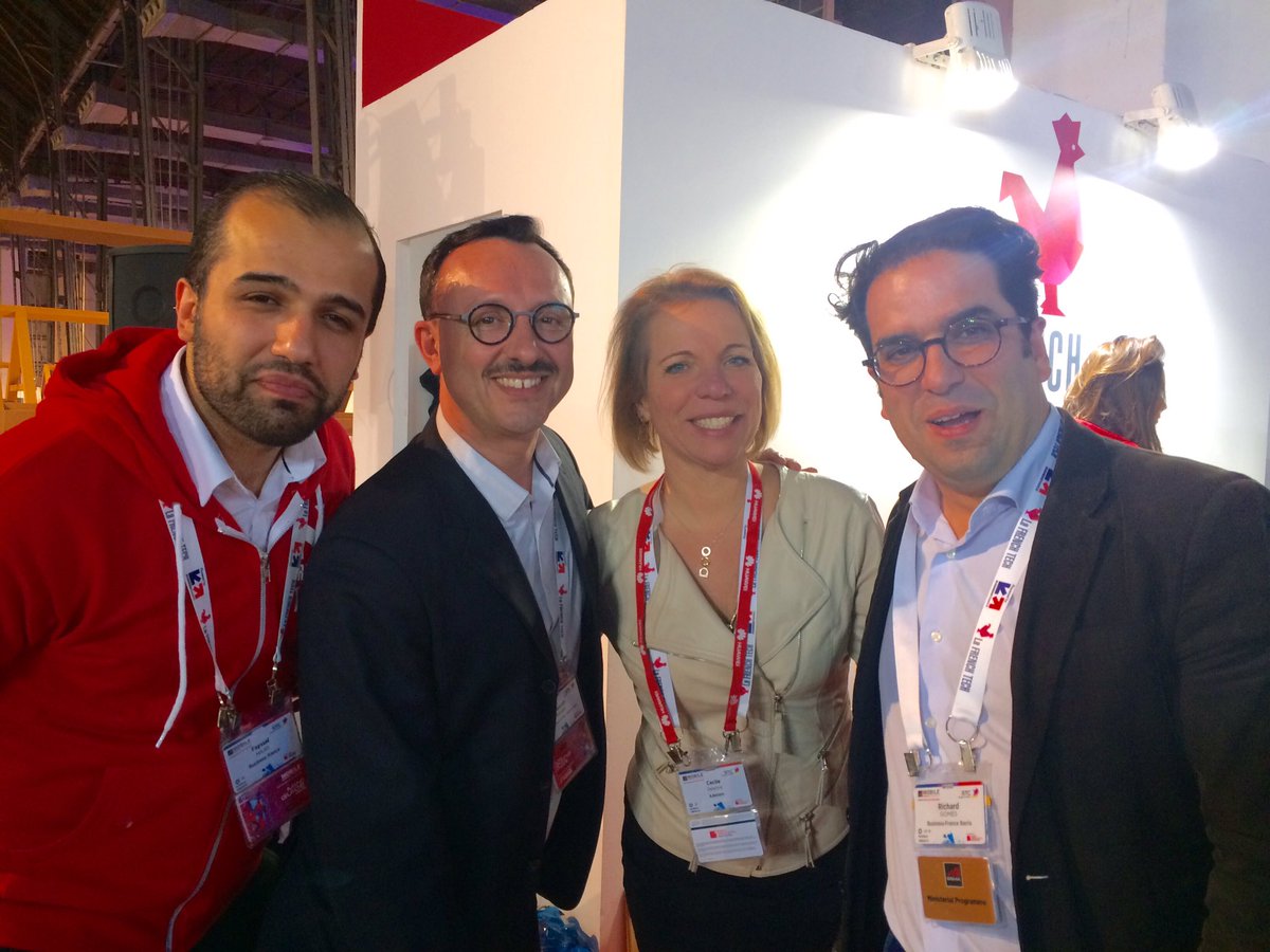 CecileDELETTRE's tweet photo. Last day at #4YFN of #FrenchTechHackathon with #businessfrance team from : Spain/Portugal, Israel and Paris #MWC16 https://t.co/yhcF2wswyn