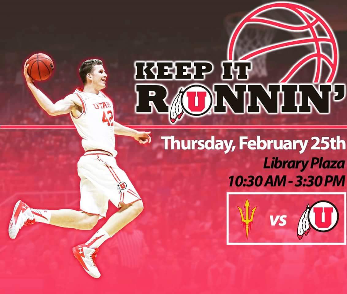 TheMUSS's tweet photo. Tomorrow โก #KeepItRunnin
Come by Library Plaza to shoot hoops, take in some free food and win great prizes! https://t.co/XT1QWPCNs7