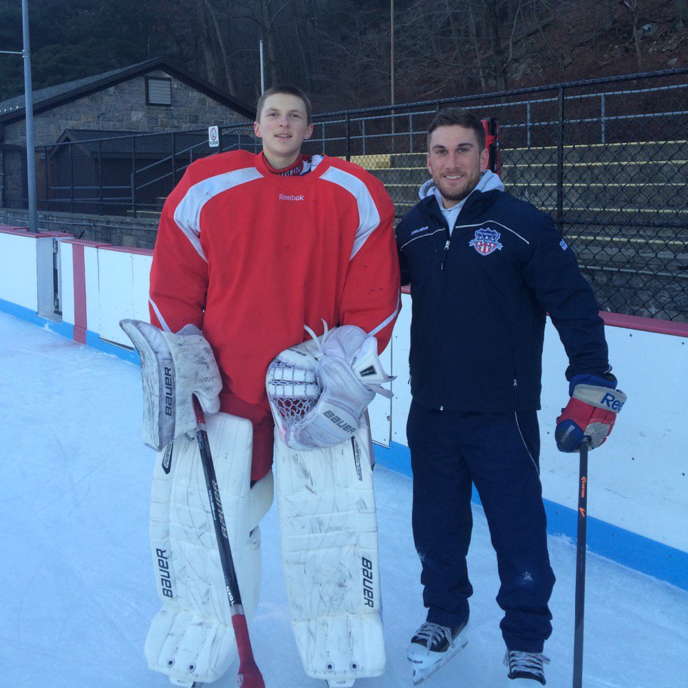 SentinelGoalie's tweet image. Congrats @KennyHoppe04 and @NRockathletics great win tonight, road doesnt end here, keep rolling