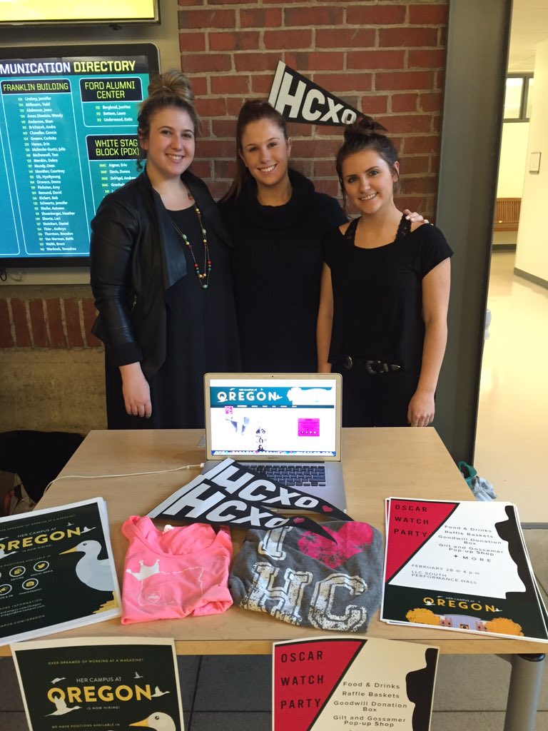 juliazins's tweet photo. Thanks to everyone who came and chatted with us at #KnowPR night! @HerCampusOregon #HCXOπ https://t.co/kzpi0oFGVl