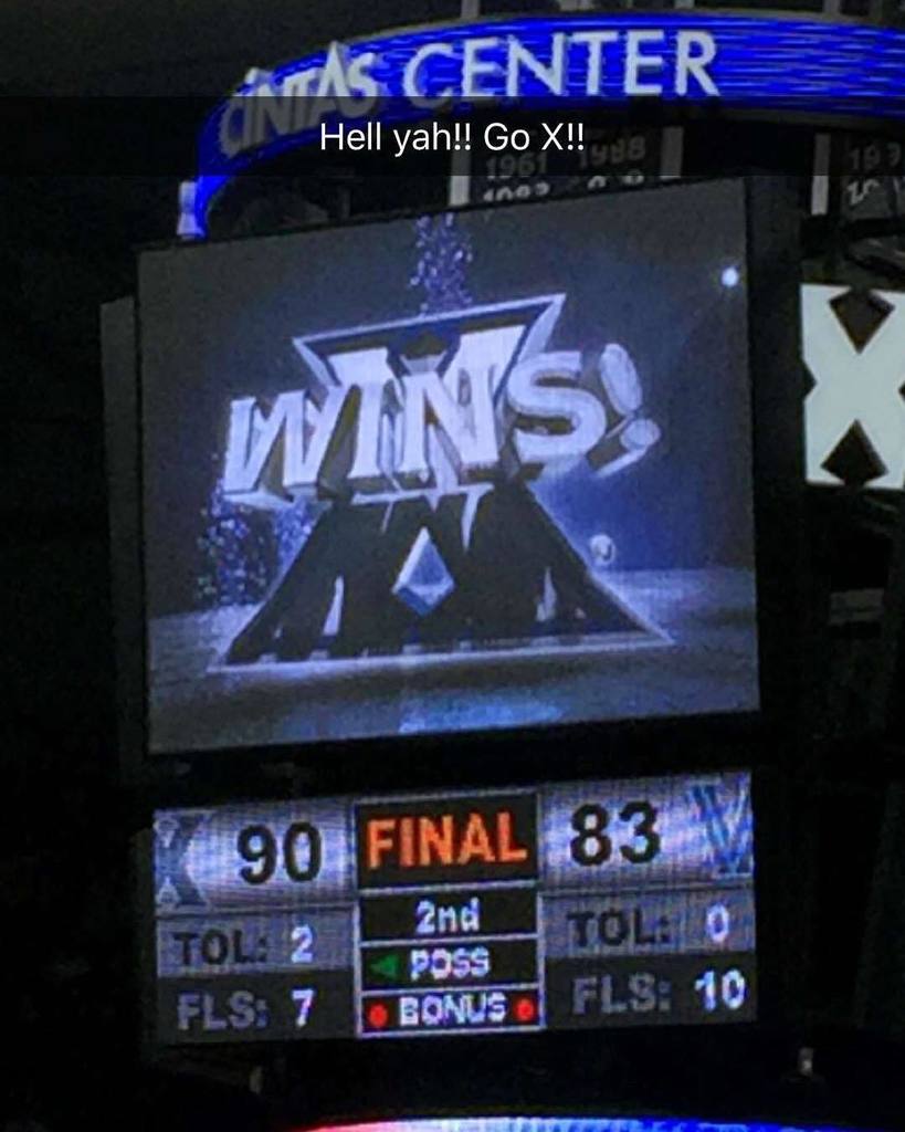 PulseStadium's tweet photo. "To all those who always doubted Xavier and always rooted against me and Xavier, here you go!!! Down goes #1!!! Go … https://t.co/OqpGr624Y0