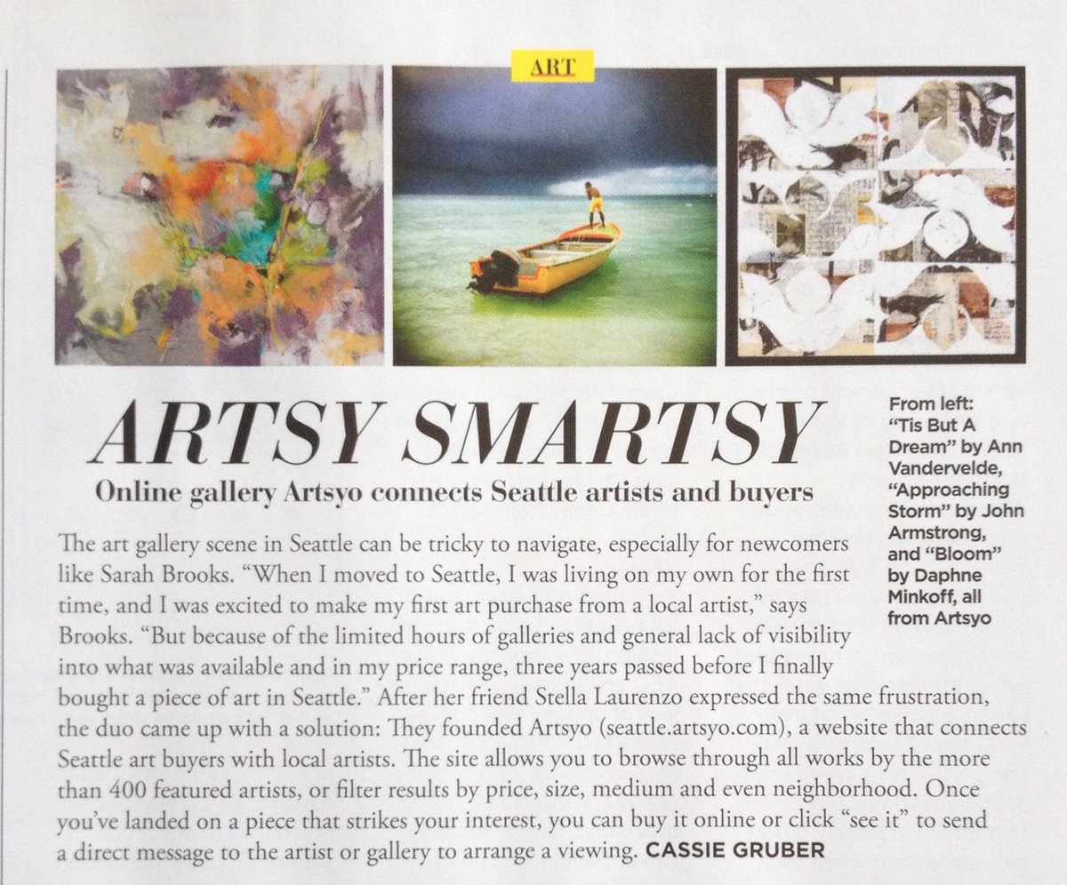 Check out the new March issue of Seattle Magazine!