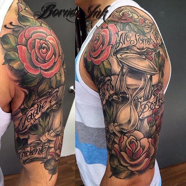  Borneo  Ink Tattoo  on Twitter Neo traditional  sleeve done 