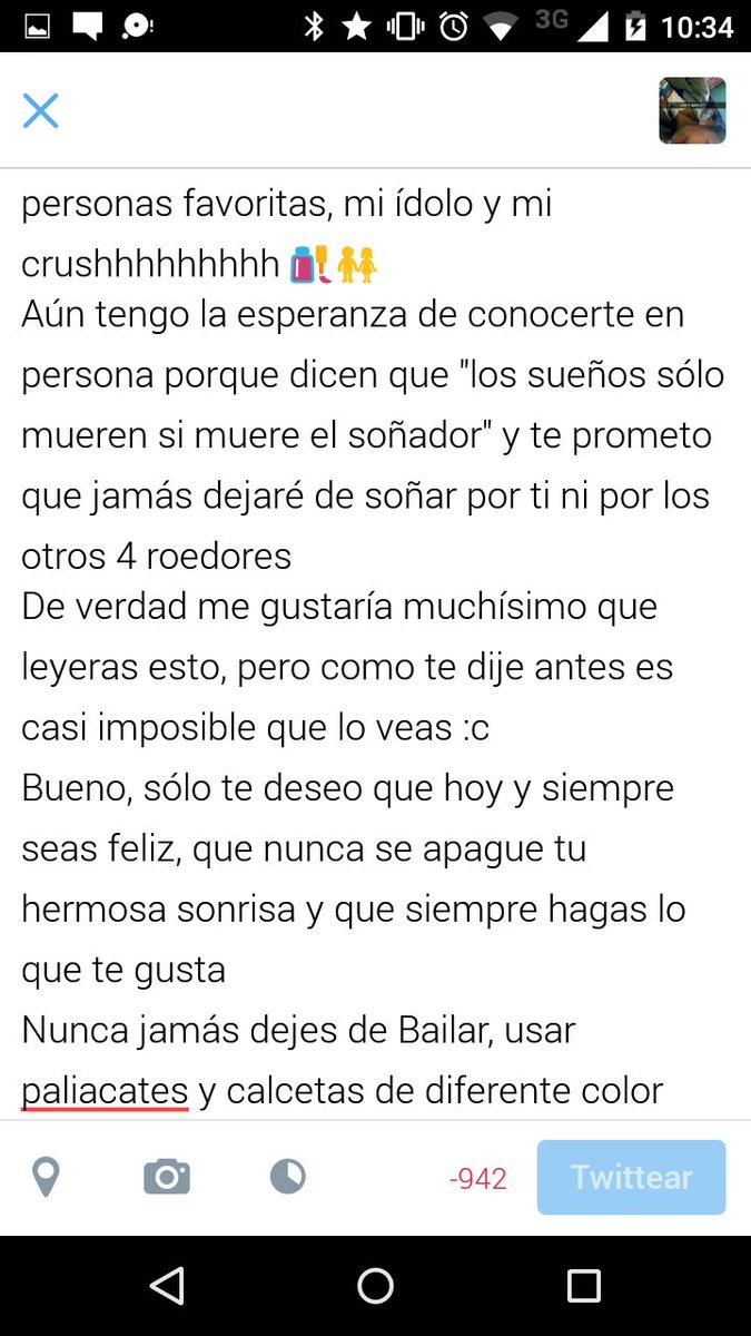 NavarroftBinuel's tweet photo. @bryanmouque
Esperó que en verdad puedas ver esto
Te quiero muchísimo
Felices 22 💚
#HBDBryanCD9 #HBDPeterPan https://t.co/ymhX9ImMfn