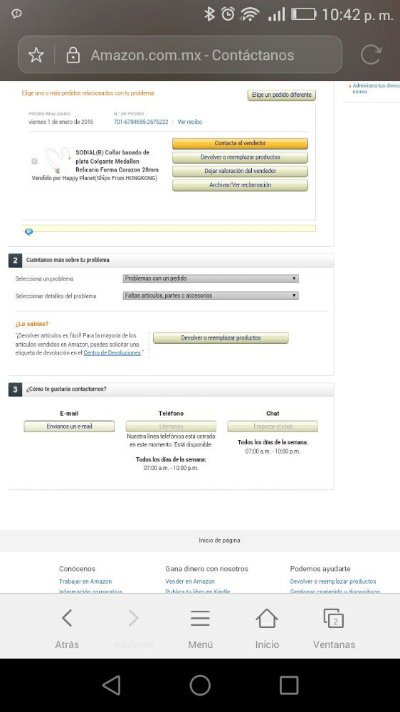 AYABELA's tweet photo. @AmazonHelp hola, no puedo avanzar de éste paso y mi pedido no ha llegado... si pudieran darme un número de telefono https://t.co/3ZAbXNY2AM