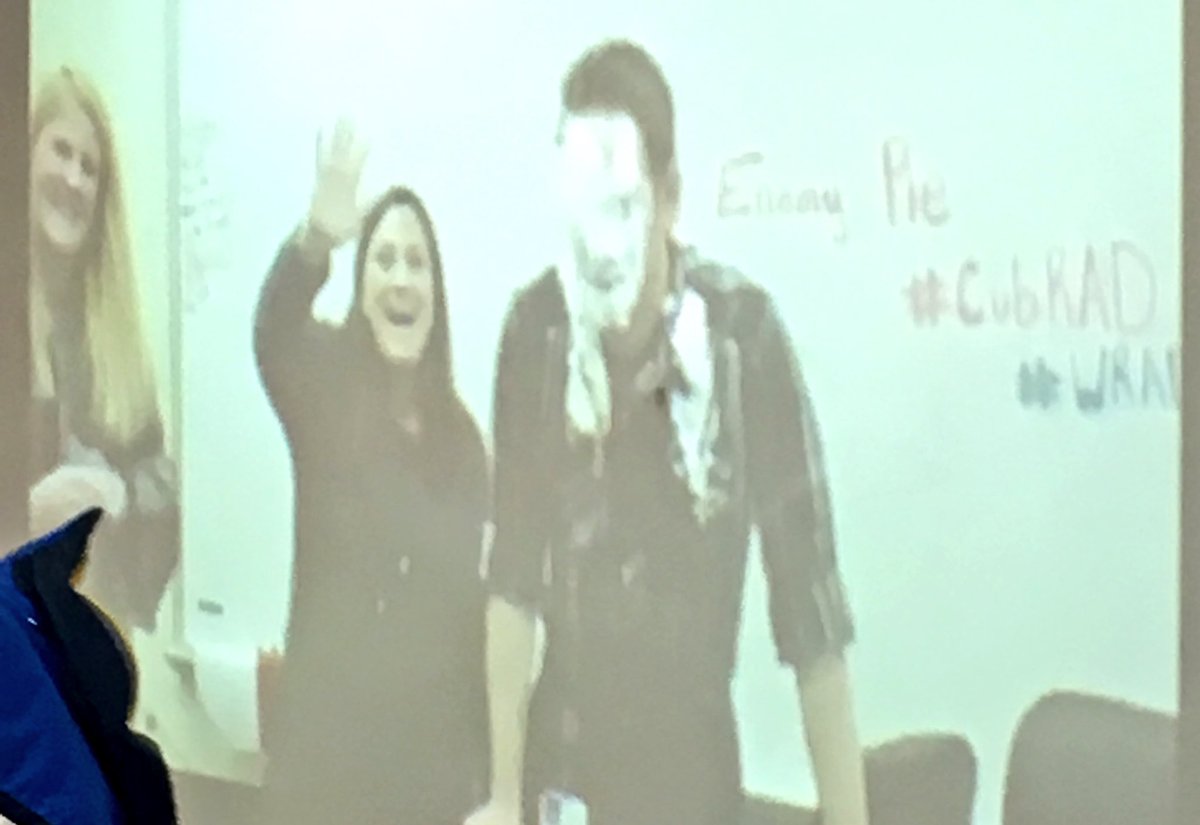 jroseshelton's tweet photo. Normal day on the job. #cubrad #enemypie #lol <-- #lotsoflearning https://t.co/CliEtnYDE5
