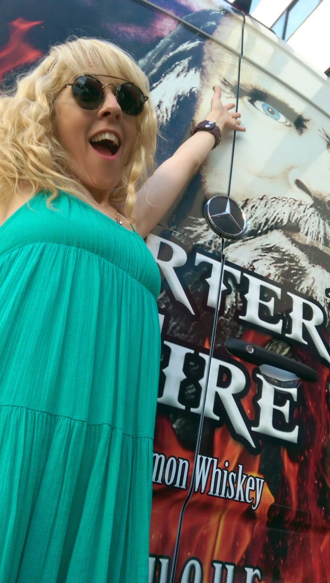 riley_weston's tweet photo. @FiveWivesVodka i'm SO excited about the new #portersfire! it's a good day when baby finds an SUV full of WHISKEY! https://t.co/04AmHgOdD7