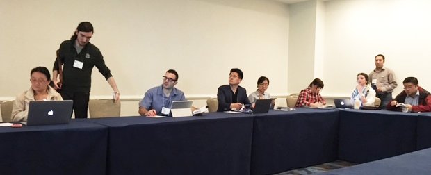 HearingResearch's tweet photo. @HearingResearch staffer Brian Bailey presented on the "Get Your Research Funded" panel. #ARO2016/@GrandHyattSD https://t.co/U0GH54Pn4n