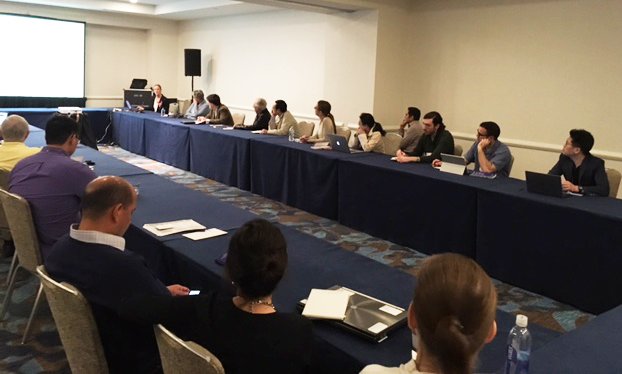 HearingResearch's tweet photo. @HearingResearch staffer Brian Bailey presented on the "Get Your Research Funded" panel. #ARO2016/@GrandHyattSD https://t.co/U0GH54Pn4n