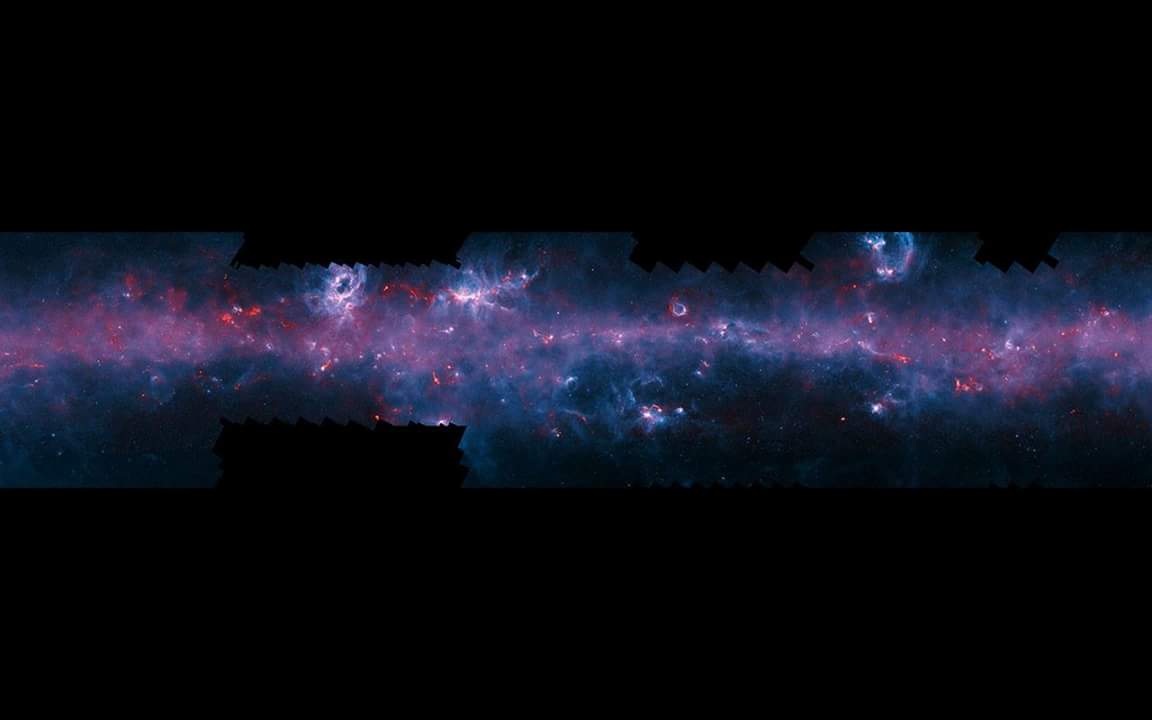 FMFahath's tweet photo. Scientists released detailed high-resolution map of galaxy 
#MilkyWay https://t.co/TxnZLyDDVR