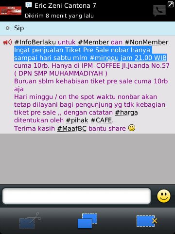 UtdIndonesiaJBG's tweet photo. #BudayakanMembaca #BudayakanNobar #NobarUIDJ #BudayakanTiketPreSale @IPM_Coffee @KabJombang https://t.co/Gp4SJXPW5s