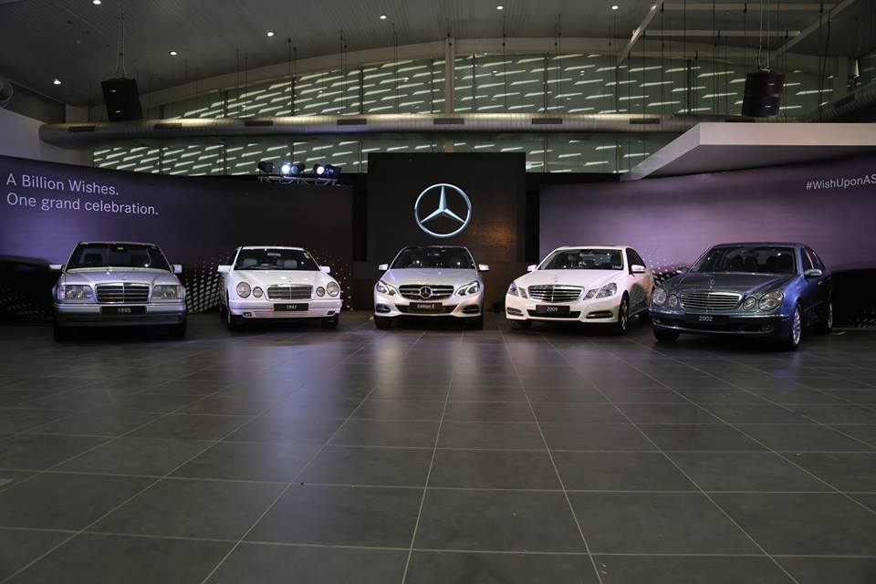 MB_TandT's tweet photo. #MercedesBenz introduces 'Edition E' and celebrates #20YearsOfEClass! #BestKeepWinning #WishUponAStar https://t.co/l2QKMqWOFM