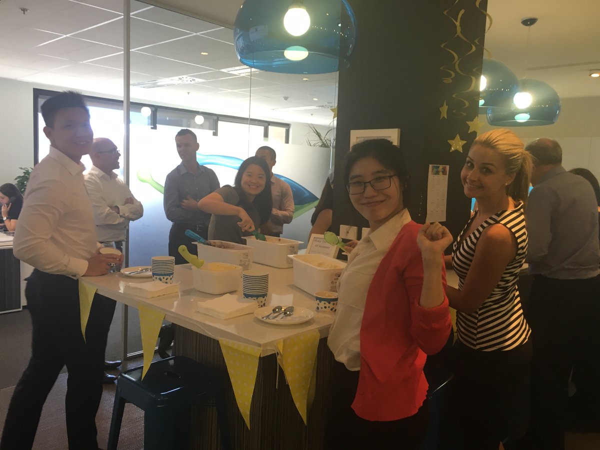 Great afternoon at the #Altus Ice-Cream station. Thanks to our friends <a href="/SerendipityAus/">Serendipity Ice Cream</a> for the amazing flavours #Yum