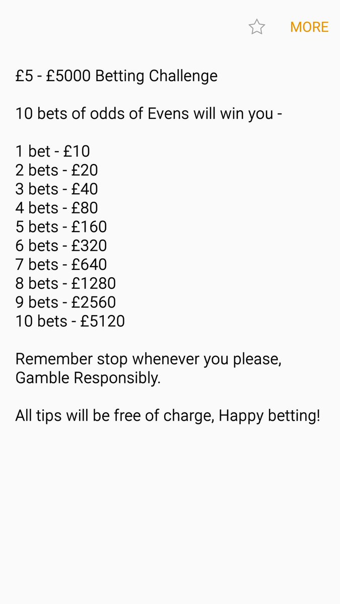 5 5k Challenge 5k Betting Twitter