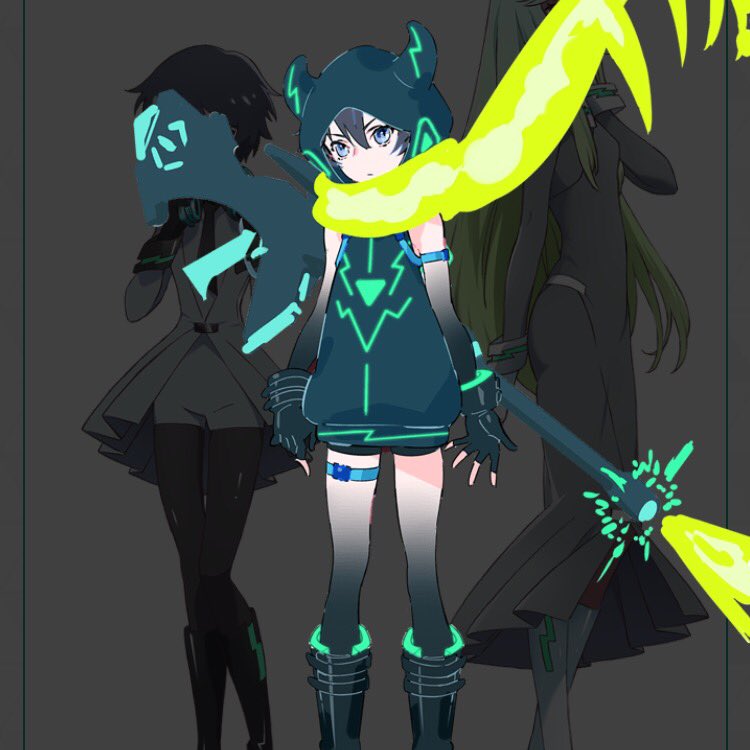 れきさん @dan0415 明日葉学(ラクエンロジック) 猫依譲刃(Xエックス